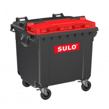 Пластиковый контейнер Sulo 1100 л, крышка в крышке